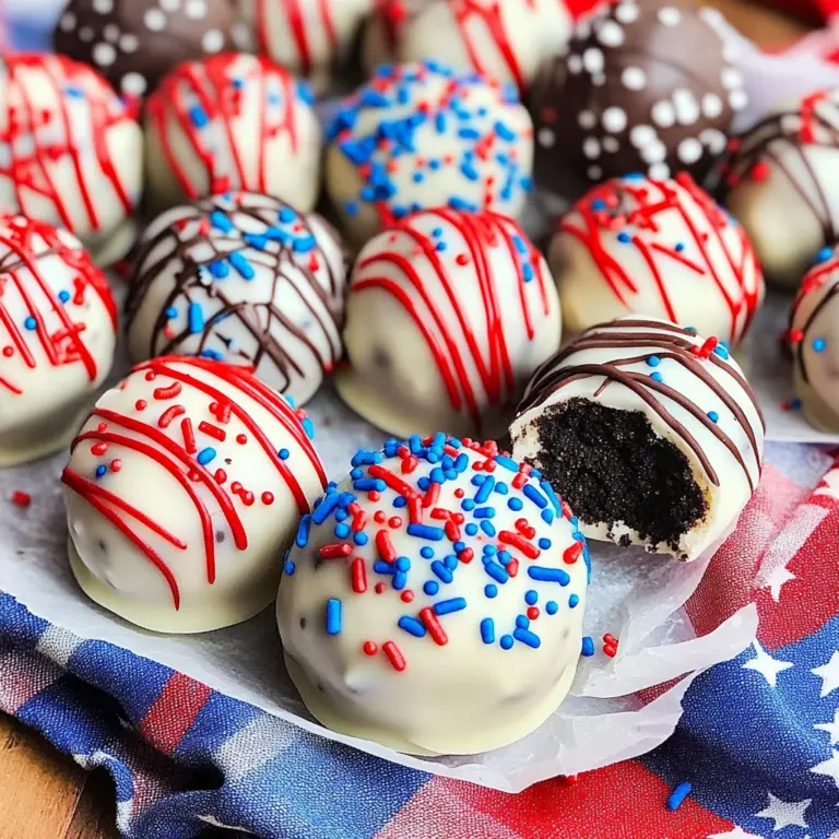 4th of July Truffles