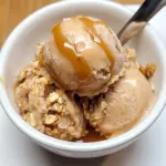 Apple Butter Oatmeal Crisp Ice Cream