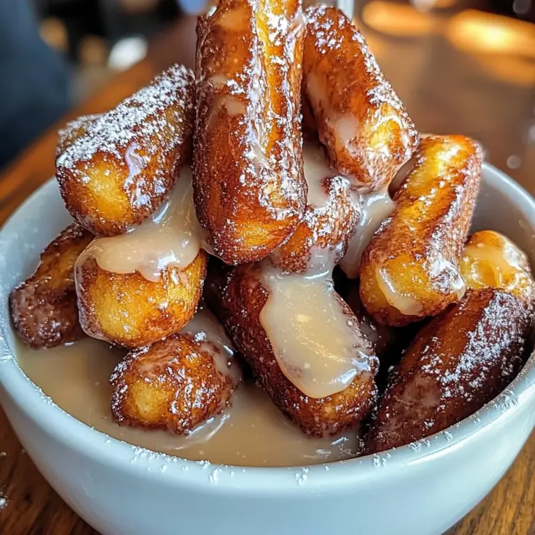 Buttermilk Donut Fries With Maple Glaze