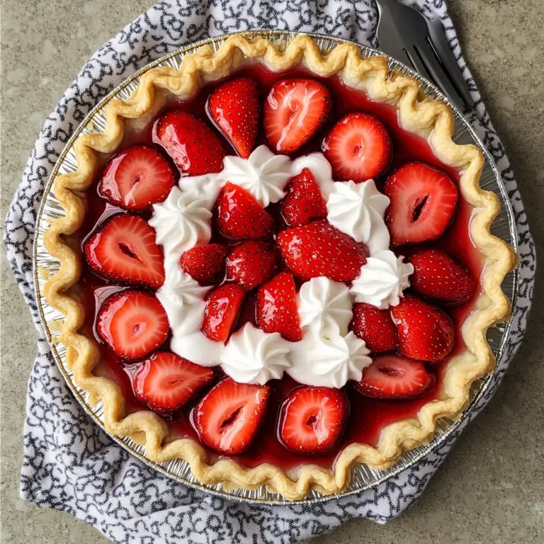 Copycat Frisch's Big Boy Fresh Strawberry Pie