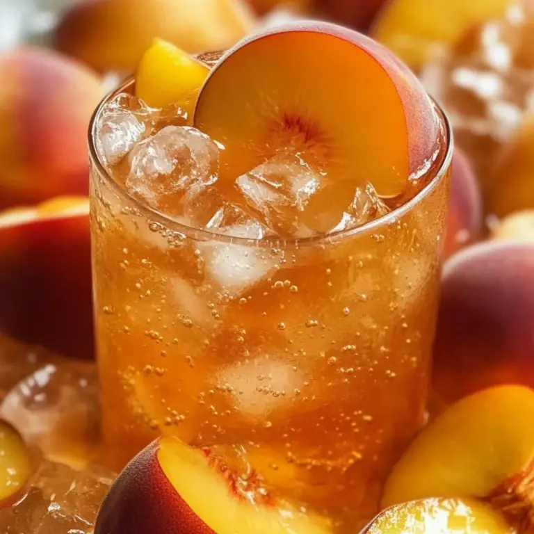 Easy Peach Tea Recipe!