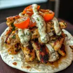 Greek Chicken Gyros With Lemon-herb Marinade
