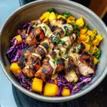 Jerk Chicken & Mango Slaw Bowls