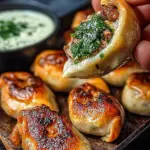 Mini Chicken Or Beef Empanadas With Chimichurri