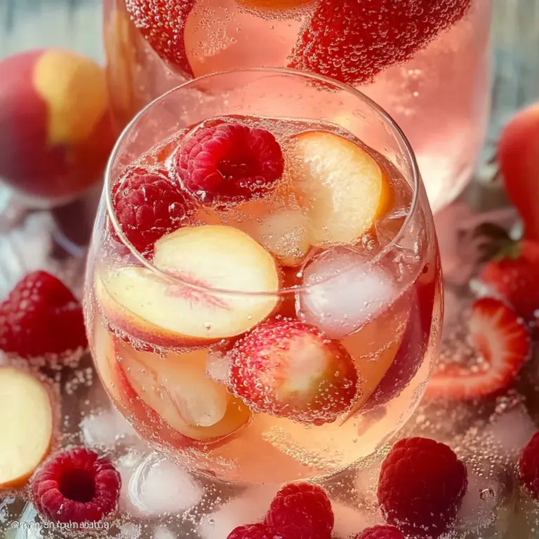 Peach Rosé Sangria