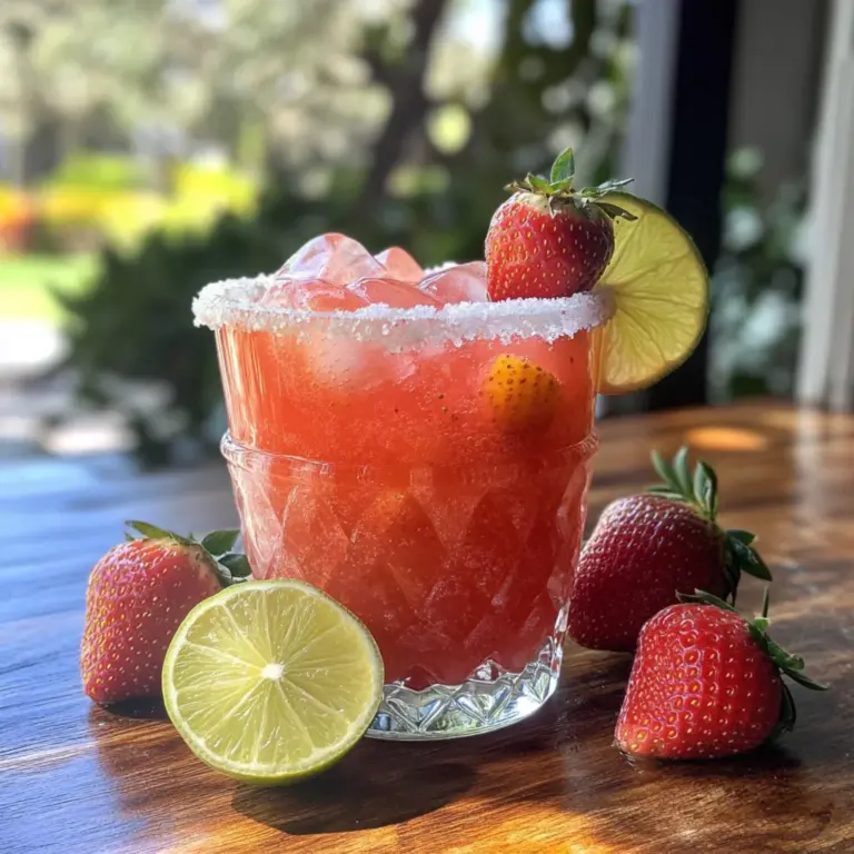 Strawberry Lemonade Margaritas