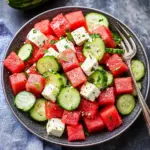 Watermelon Cucumber Salad Recipe