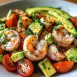 Zesty Lime Shrimp And Avocado Salad
