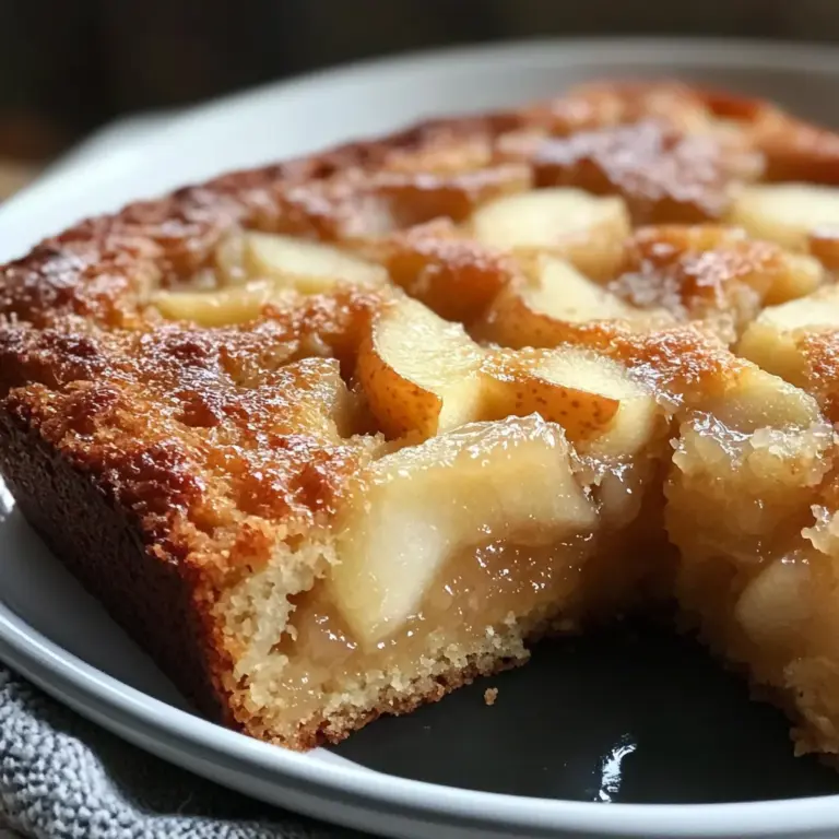 3 Ingredient Apple Cake