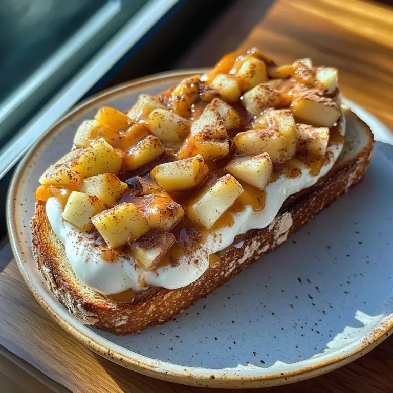 Apple Pie Toast