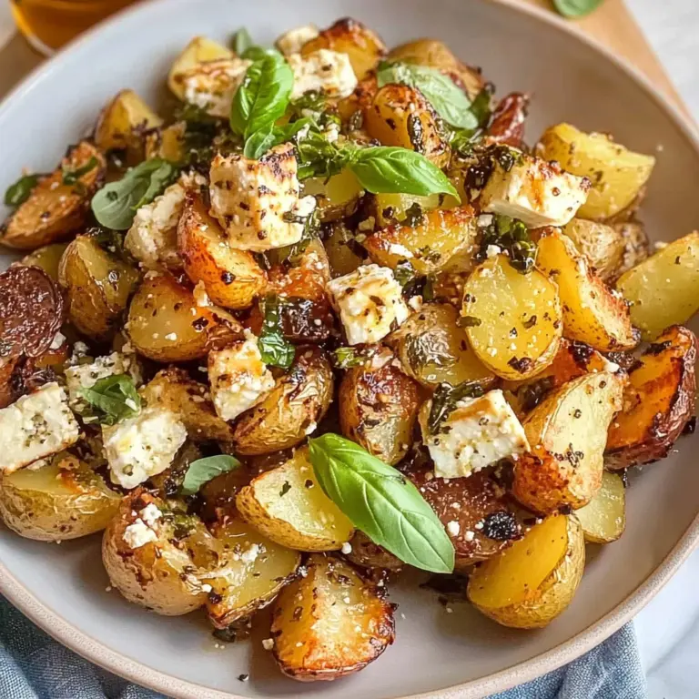 Baked Feta Potatoes
