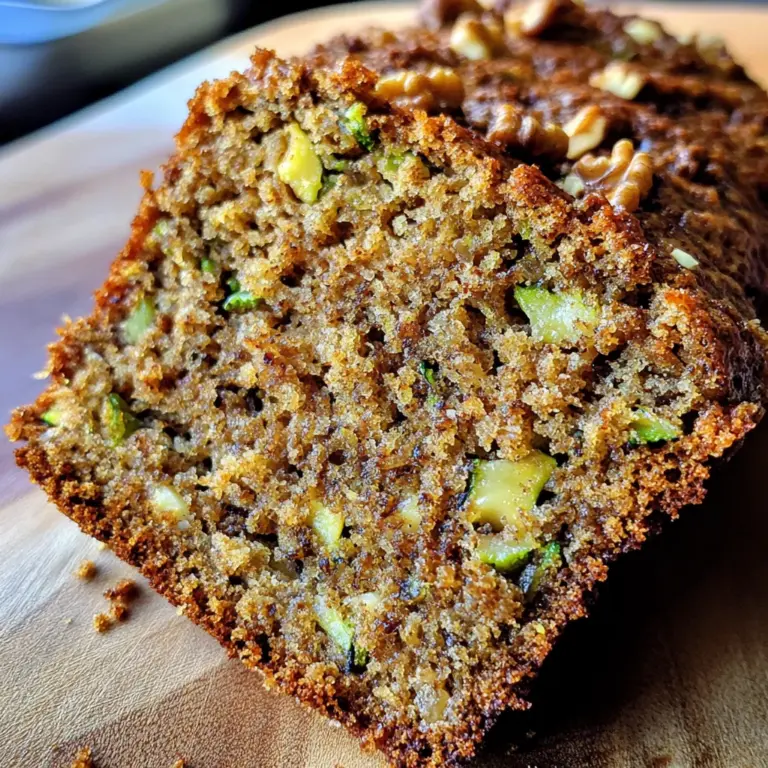 Best Ever Zucchini Walnut Bread