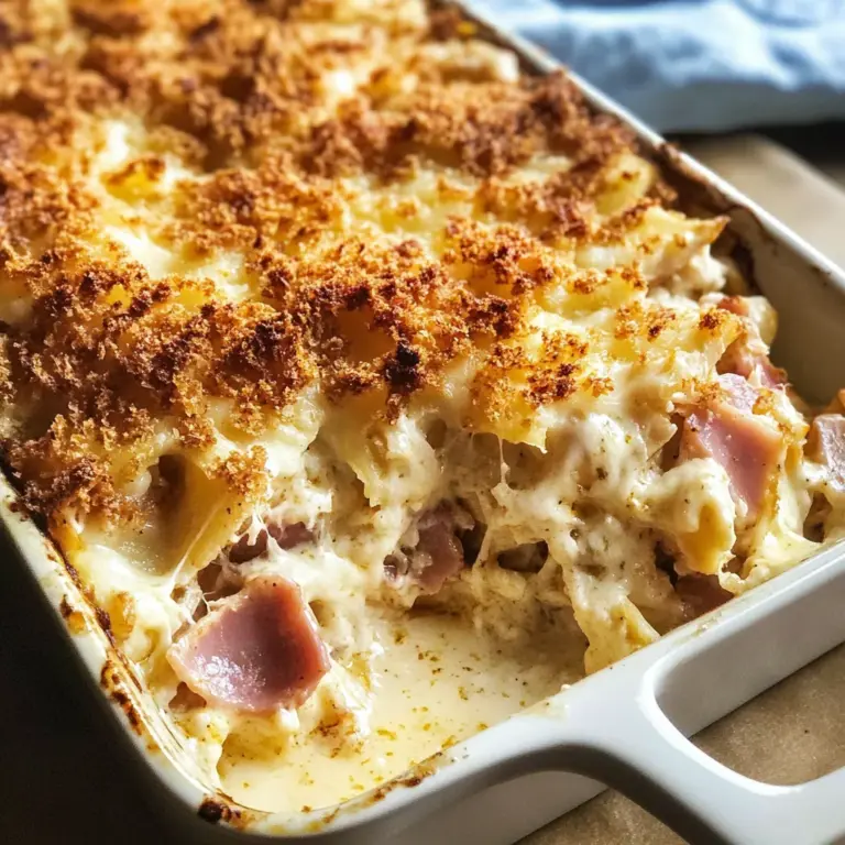 Chicken Cordon Bleu Casserole – Low Carb