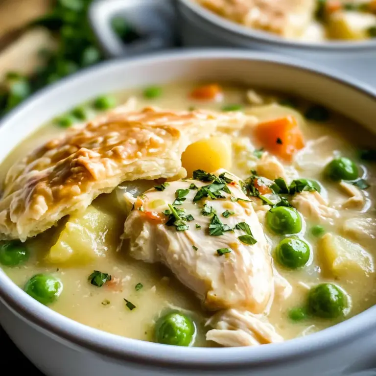 Chicken Pot Pie Soup