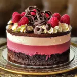 Chocolate Raspberry Mousse Cake