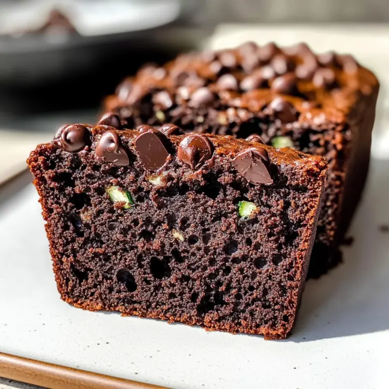 Chocolate Zucchini Bread
