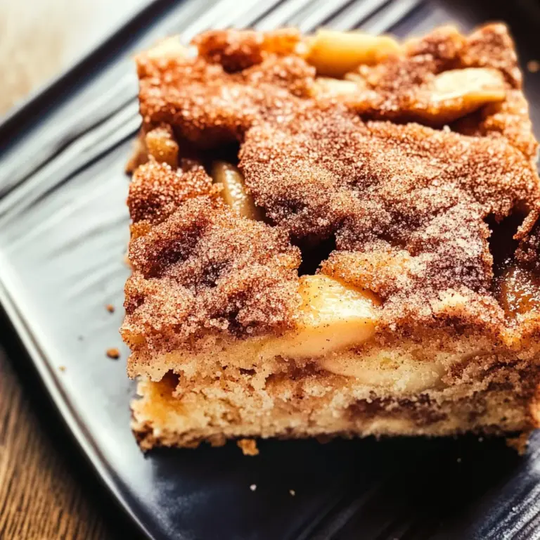 Cinnamon Apple Cake