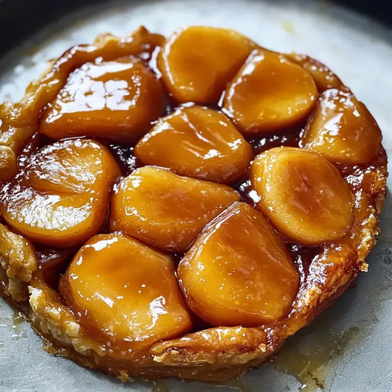 Classic Tarte Tatin Recipe