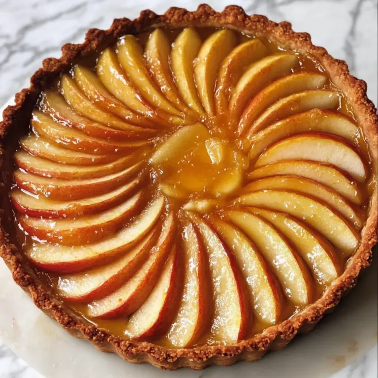 Classic Tarte aux Pommes (French Apple Tart)