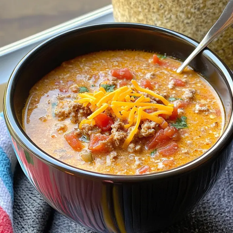 Crock Pot Low-Carb Taco Soup