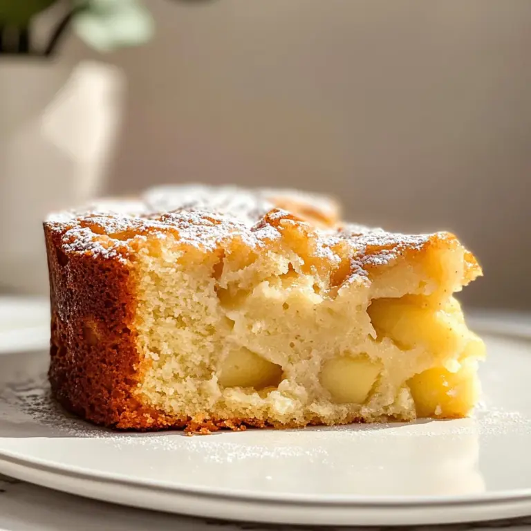 Easy Apple Cake