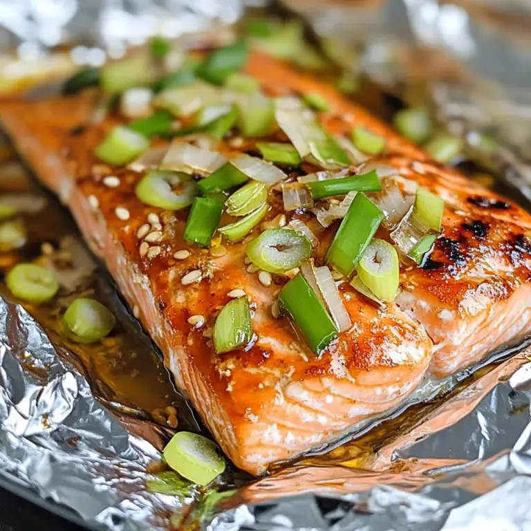 Easy Grilled Salmon in Foil Recipe