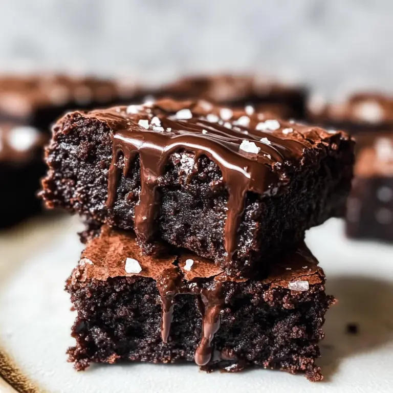 Fudgy Flourless Almond Butter Brownies (gluten free + dairy free)