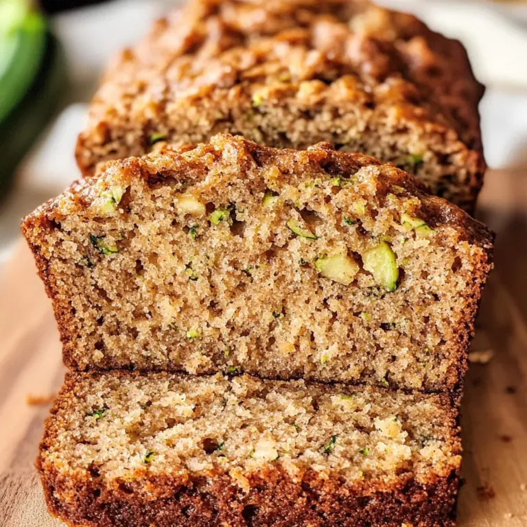 Healthy Zucchini Banana Bread
