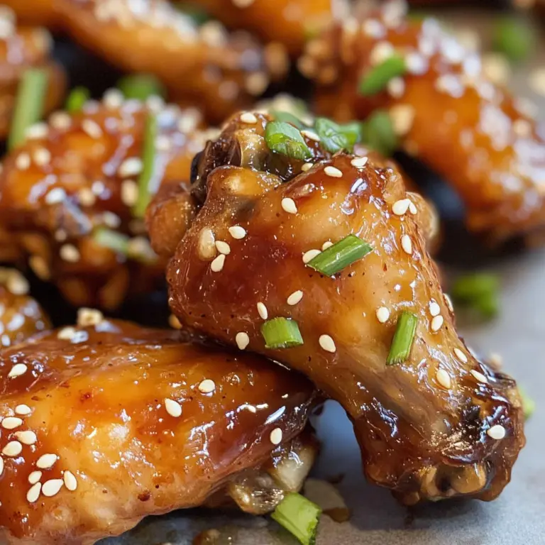 Honey Soy Chicken Wings