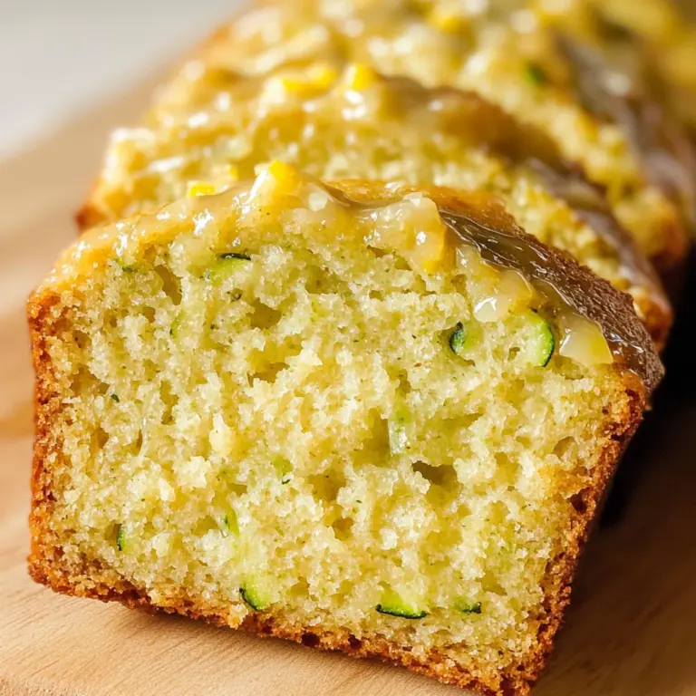 Lemon Zucchini Bread
