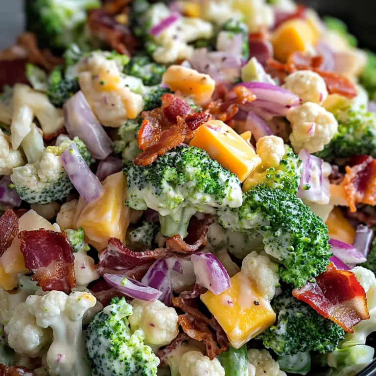 Low Carb Broccoli Salad