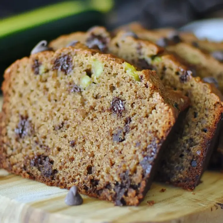 Mom's Perfect Chocolate Chip Zucchini Bread