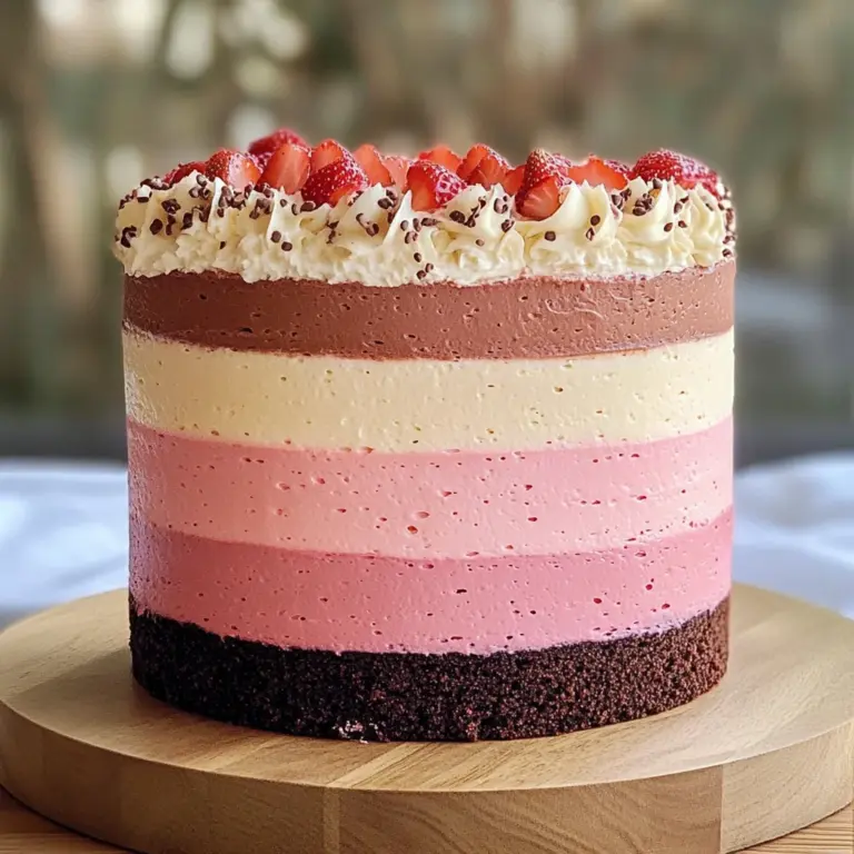 Neapolitan Cake