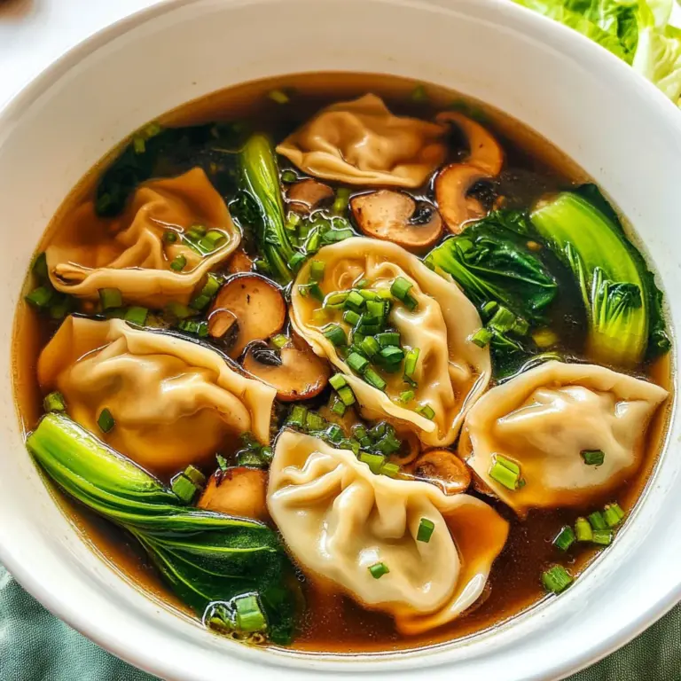 Potsticker Soup