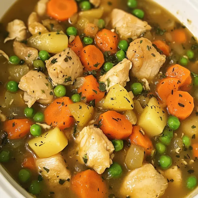 Slow Cooker Chicken Stew Recipe