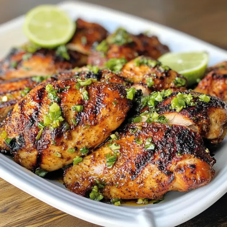 Southwestern Grilled Chicken Recipe with Lime Butter