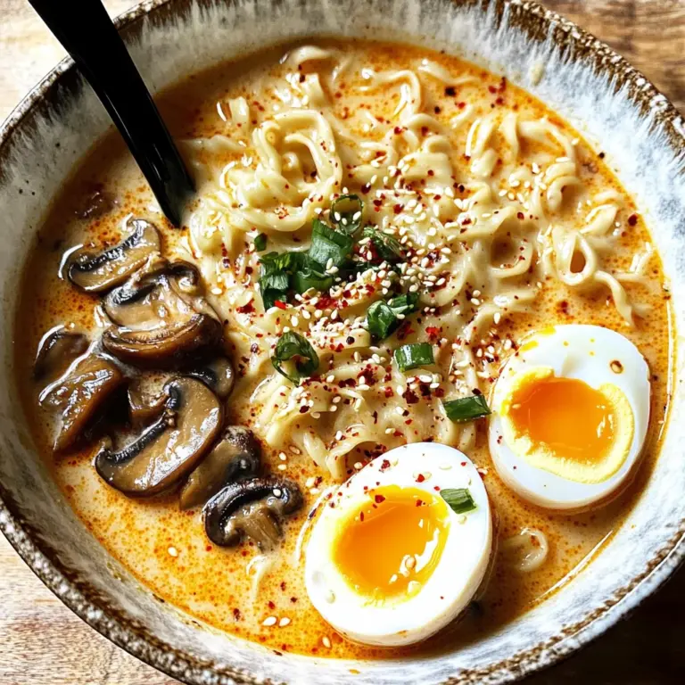 Spicy Coconut Curry Ramen