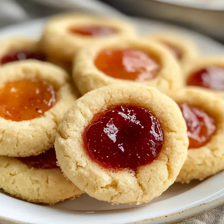 Thumbprint Cookies