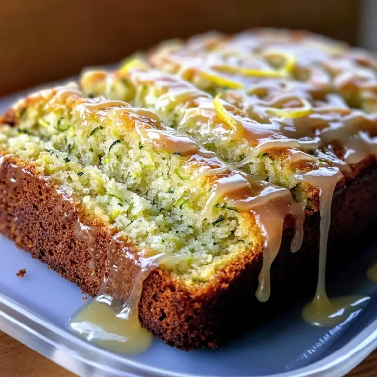Ultra Moist Lemon Zucchini Bread Lemon Glaze: 1 Secret for Amazing Flavor