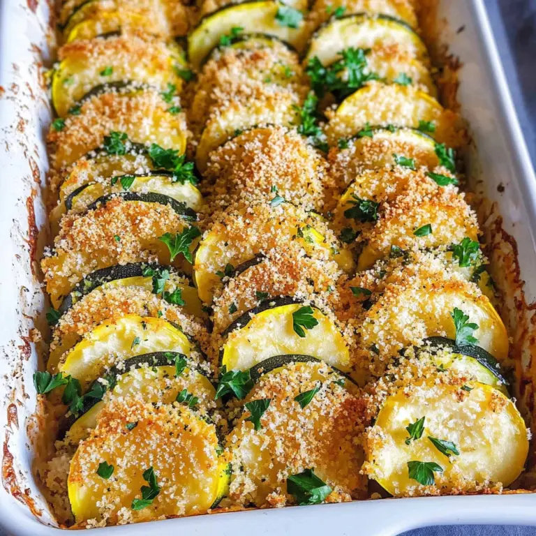 Zucchini & Squash Casserole
