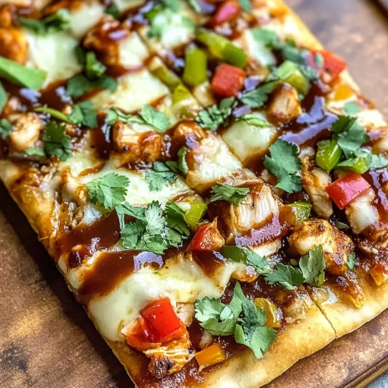 BBQ Chicken Flatbread