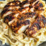 Blackened Cajun Chicken Alfredo