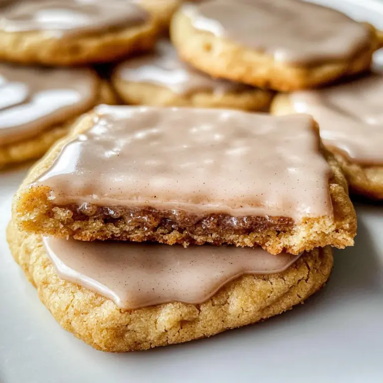 Brown Sugar Pop Tart Cookies