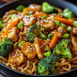Chicken Teriyaki Noodles