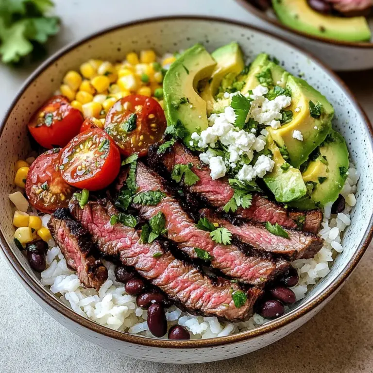 Cilantro Lime Steak Bowls: A Flavorful Recipe for a Quick Dinner