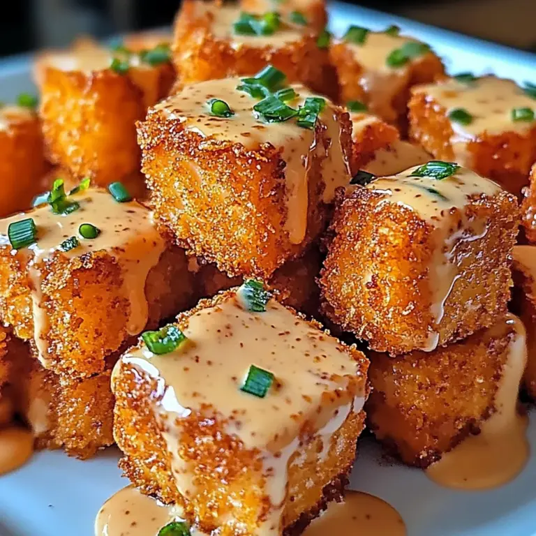 Crispy Bang Bang Salmon Bites
