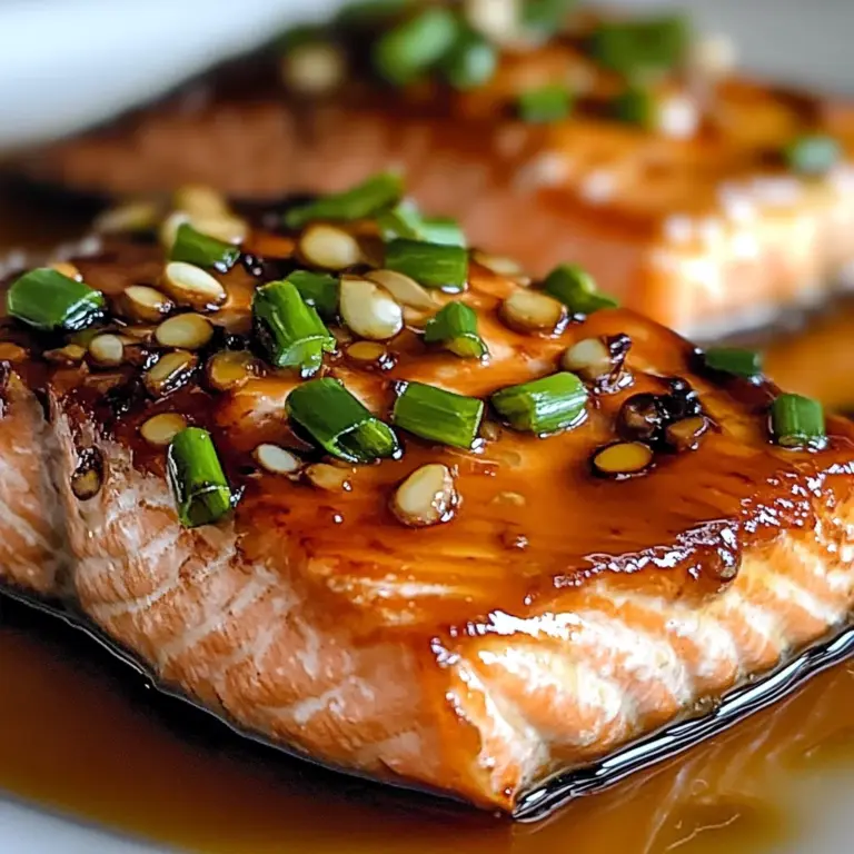 Easy Crispy Honey Garlic Glazed Salmon Recipe