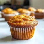 Healthy Greek Yogurt Pumpkin Muffins