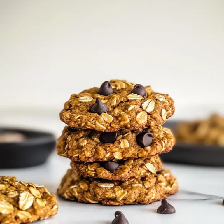 Healthy Pumpkin Oat Cookies