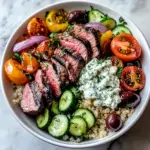 Mediterranean Steak Bowl Recipe